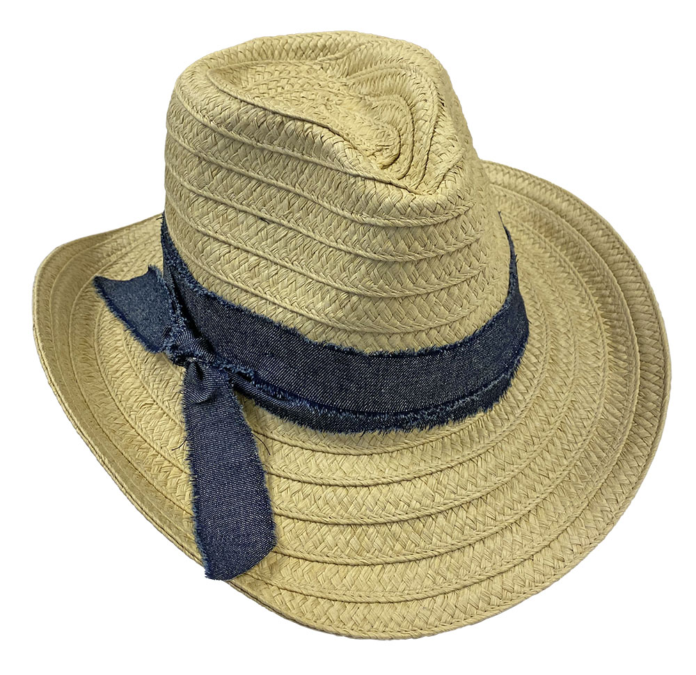 Daisy Dukes Wide Paper Braid Western Hat - Straw Western Hats